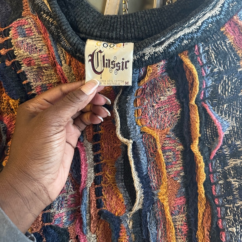 CLASSIC Coogi sweater sz M